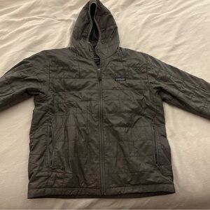 Patagonia Men's Quilted Puffer Jacket - gray